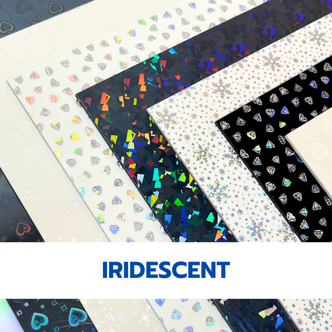 Iridescent Cast Acrylic Sheets | 1/8" | 48" X 96"